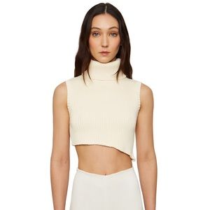 Daniele Guizio Women’s Cream Crop top